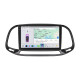 Штатная магнитола Lesko для Fiat Doblo II Рестайлинг 2015-н.в. экран 9" 4/64 QLED CarPlay 4G Wi-Fi GPS 360 Prime