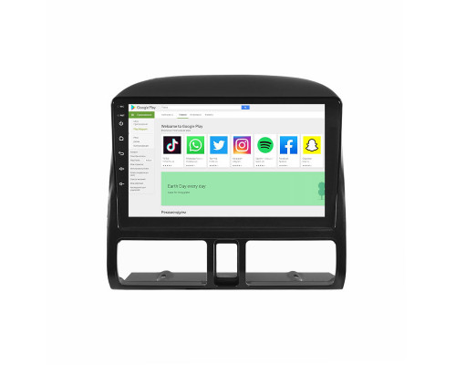 Штатная магнитола Lesko для Honda CR-V II 2001-2004 экран 9" 2/32Gb Wi-Fi GPS Base