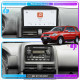 Штатная магнитола Lesko для Honda CR-V II 2001-2004 экран 9" 4/64 QLED CarPlay 4G Wi-Fi GPS 360 Prime