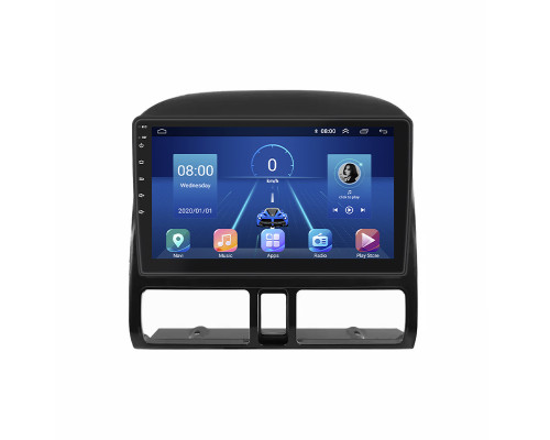 Штатная магнитола Lesko для Honda CR-V II Рестайлинг 2004-2006 экран 9" 4/32Gb 4G Wi-Fi GPS Top