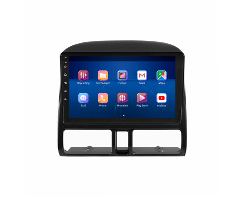 Штатная магнитола Lesko для Honda CR-V II Рестайлинг 2004-2006 экран 9" 6/128Gb 4G Wi-Fi GPS Top