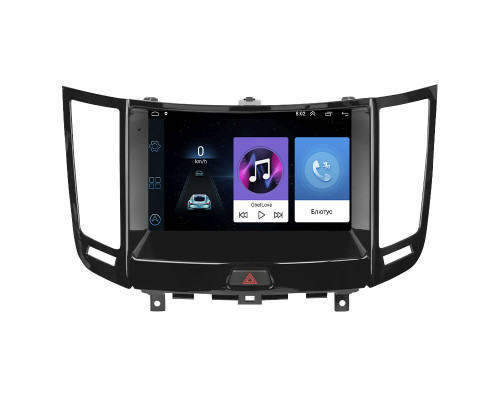 Штатная магнитола Lesko для Infiniti G IV 2006-2013 экран 9" 1/16Gb Wi-Fi GPS Base