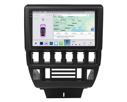 Штатная магнитола Lesko для LADA (ВАЗ) 2131 (4x4) I 1993-2019 экран 9" 4/64 QLED CarPlay 4G Wi-Fi GPS 360 Prime