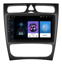 Штатная магнитола Lesko для Mercedes-Benz C-Класс II (W203) 2000-2004 экран 9" 1/16Gb Wi-Fi GPS Base