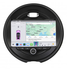 Штатная магнитола Lesko для MINI Clubman II Рестайлинг 2019-н.в. экран 9" 4/64 QLED CarPlay 4G Wi-Fi GPS 360 Prime