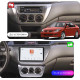 Штатная магнитола Lesko для Mitsubishi Lancer Evolution VII 2001-2003 экран 9" 4/64 QLED CarPlay 4G Wi-Fi GPS 360 Prime