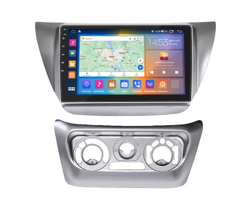Штатная магнитола Lesko для Mitsubishi Lancer IX 2000-2007 экран 9" 4/64Gb CarPlay 4G Wi-Fi GPS Prime
