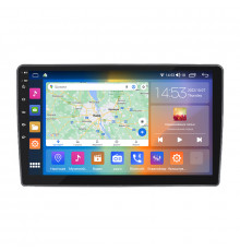 Штатная магнитола Lesko для Mitsubishi Outlander I 2002-2008 экран 10" 4/64Gb CarPlay 4G Wi-Fi GPS Prime