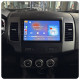 Штатная магнитола Lesko для Mitsubishi Outlander II 2005-2009 экран 9" 2/32Gb Wi-Fi GPS Base