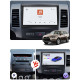 Штатная магнитола Lesko для Mitsubishi Outlander II Рестайлинг 2009-2013 экран 9" 4/64 QLED CarPlay 4G Wi-Fi GPS 360 Prime