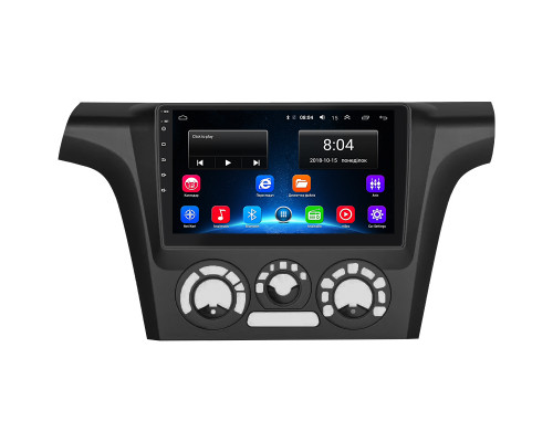 Штатная магнитола Lesko для Mitsubishi Outlander Left wheel 2003-2006 экран 9" 2/32Gb Wi-Fi GPS Base
