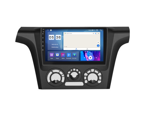 Штатная магнитола Lesko для Mitsubishi Outlander Left wheel 2003-2006 экран 9" 4/64Gb CarPlay 4G Wi-Fi GPS Prime