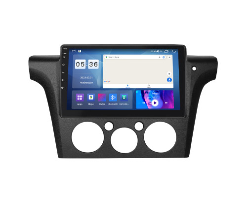 Штатная магнитола Lesko для Mitsubishi Outlander Right wheel 2003-2006 экран 10" 4/64Gb CarPlay 4G Wi-Fi GPS Prime