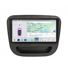 Штатная магнитола Lesko для Chevrolet Malibu IX Рестайлинг 2018-н.в. экран 9" 4/64 QLED CarPlay 4G Wi-Fi GPS 360 Prime