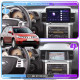 Штатная магнитола Lesko для Nissan Murano I (Z50) 2002-2008 экран 9" 1/16Gb Wi-Fi GPS Base