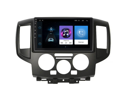 Штатная магнитола Lesko для Nissan NV200  2009-н.в. экран 9" 1/16Gb Wi-Fi GPS Base