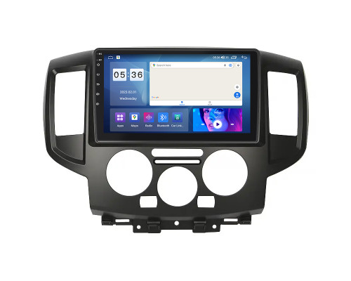 Штатная магнитола Lesko для Nissan NV200  2009-н.в. экран 9" 4/64Gb CarPlay 4G Wi-Fi GPS Prime