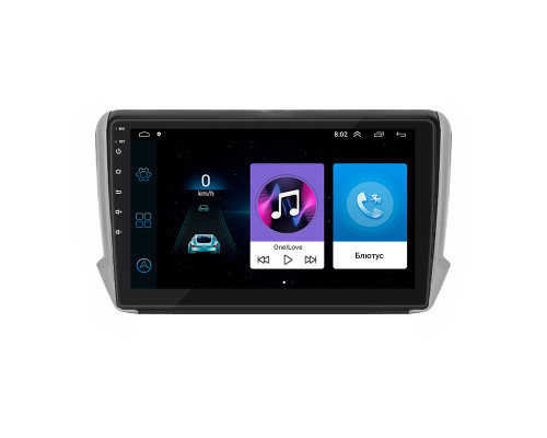 Штатная магнитола Lesko для Peugeot 2008 I 2013-2016 экран 10" 1/16Gb Wi-Fi GPS Base