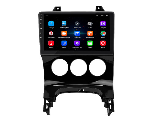 Штатная магнитола Lesko для Peugeot 3008 I 2009-2013 экран 9" 1/16Gb Wi-Fi GPS Base