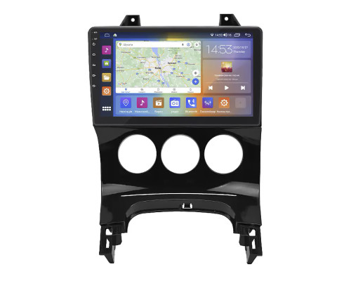 Штатная магнитола Lesko для Peugeot 3008 I 2009-2013 экран 9" 2/32Gb CarPlay 4G Wi-Fi GPS Prime