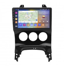 Штатная магнитола Lesko для Peugeot 3008 I 2009-2013 экран 9" 4/64Gb CarPlay 4G Wi-Fi GPS Prime
