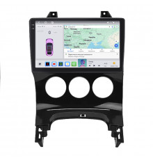 Штатная магнитола Lesko для Peugeot 3008 I 2009-2013 экран 9" 4/64 QLED CarPlay 4G Wi-Fi GPS 360 Prime