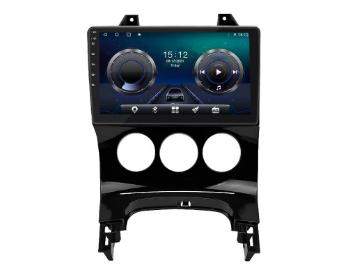 Штатная магнитола Lesko для Peugeot 3008 I 2009-2013 экран 9" 4/64Gb 4G Wi-Fi GPS Top