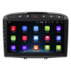 Штатная магнитола Lesko для Peugeot 308 I 2007-2011 экран 9" 2/32Gb Wi-Fi GPS Base