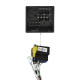 Штатная магнитола Lesko для Peugeot 308 I Рестайлинг 2011-2015 экран 9" 4/64Gb CarPlay 4G Wi-Fi GPS Prime