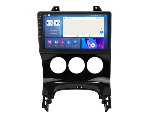 Штатная магнитола Lesko для Peugeot 5008 I 2009-2013 экран 9" 4/64Gb CarPlay 4G Wi-Fi GPS Prime