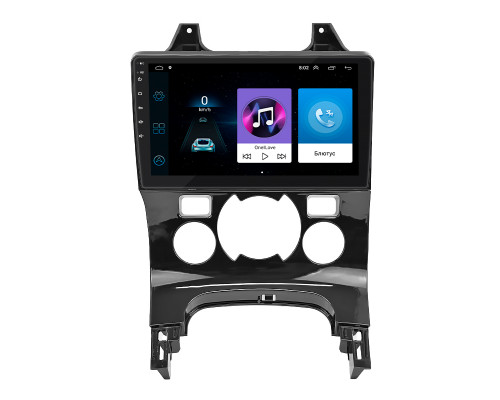 Штатная магнитола Lesko для Peugeot 5008 I Рестайлинг 2013-2016 экран 9" 1/16Gb Wi-Fi GPS Base