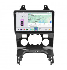 Штатная магнитола Lesko для Peugeot 5008 I Рестайлинг 2013-2016 экран 9" 4/64 QLED CarPlay 4G Wi-Fi GPS 360 Prime