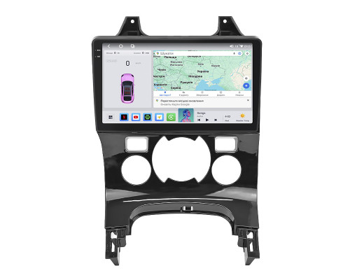 Штатная магнитола Lesko для Peugeot 5008 I Рестайлинг 2013-2016 экран 9" 4/64 QLED CarPlay 4G Wi-Fi GPS 360 Prime