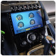 Штатная магнитола Lesko для Peugeot 5008 I Рестайлинг 2013-2016 экран 9" 6/128Gb 4G Wi-Fi GPS Top