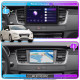 Штатная магнитола Lesko для Peugeot 508 I 2011-2014 экран 9" 4/64Gb 4G Wi-Fi GPS Top