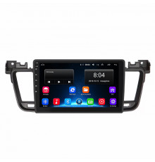 Штатная магнитола Lesko для Peugeot 508 I Рестайлинг 2014-2018 экран 9" 2/32Gb Wi-Fi GPS Base