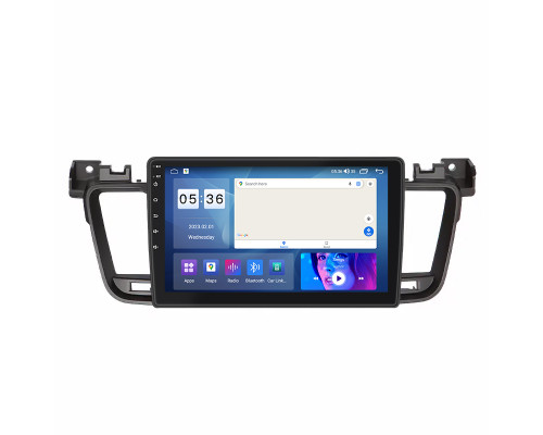 Штатная магнитола Lesko для Peugeot 508 I Рестайлинг 2014-2018 экран 9" 4/64Gb CarPlay 4G Wi-Fi GPS Prime