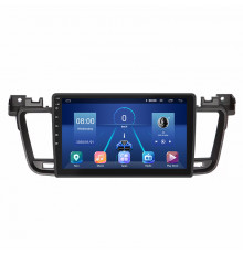 Штатная магнитола Lesko для Peugeot 508 I Рестайлинг 2014-2018 экран 9" 4/32Gb 4G Wi-Fi GPS Top