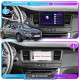 Штатная магнитола Lesko для Peugeot 508 I Рестайлинг 2014-2018 экран 9" 6/128Gb 4G Wi-Fi GPS Top