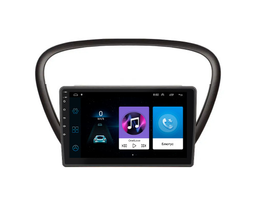 Штатная магнитола Lesko для Peugeot 607 I Рестайлинг 2004-2010 экран 9" 1/16Gb Wi-Fi GPS Base