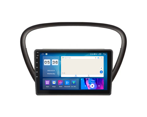 Штатная магнитола Lesko для Peugeot 607 I Рестайлинг 2004-2010 экран 9" 2/32Gb CarPlay 4G Wi-Fi GPS Prime