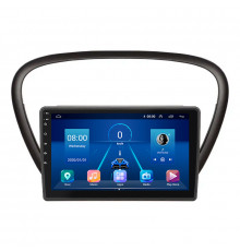 Штатная магнитола Lesko для Peugeot 607 I Рестайлинг 2004-2010 экран 9" 2/32Gb 4G Wi-Fi GPS Top