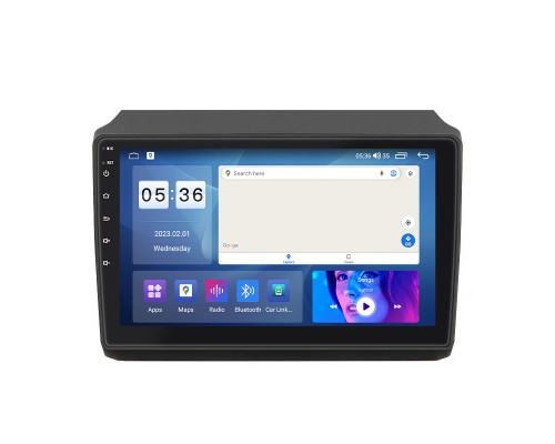 Штатная магнитола Lesko для Peugeot Boxer II Рестайлинг 2011-н.в. экран 9" 2/32Gb CarPlay 4G Wi-Fi GPS Prime