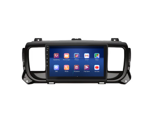 Штатная магнитола Lesko для Peugeot Expert III 2016-н.в. экран 9" 2/32Gb 4G Wi-Fi GPS Top
