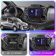 Штатная магнитола Lesko для Peugeot Partner II 2008-2012 экран 9" 4/64Gb 4G Wi-Fi GPS Top
