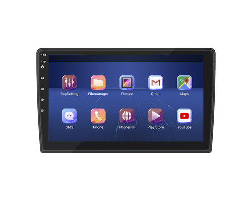 Штатная магнитола Lesko для Peugeot Partner II Рестайлинг 2012-2015 экран 9" 4/64Gb 4G Wi-Fi GPS Top
