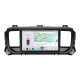Штатная магнитола Lesko для Peugeot Traveller I 2016-н.в. экран 9" 4/64 QLED CarPlay 4G Wi-Fi GPS 360 Prime