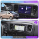 Штатная магнитола Lesko для Peugeot Traveller I 2016-н.в. экран 9" 4/32Gb 4G Wi-Fi GPS Top