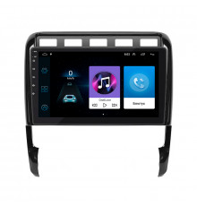 Штатная магнитола Lesko для Porsche Cayenne I (955) 2002-2007 экран 9" 1/16Gb Wi-Fi GPS Base