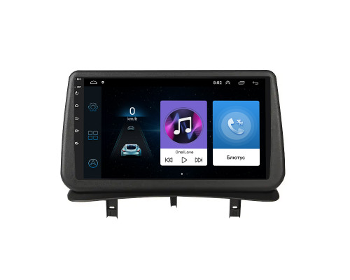 Штатная магнитола Lesko для Renault Clio III 2005-2009 экран 9" 1/16Gb Wi-Fi GPS Base